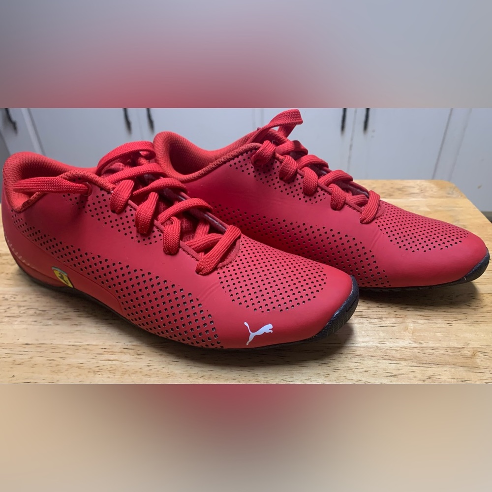 Puma Scuderia Ferrari Drift Cat 5 Ultra Shoes Jr Size:6c